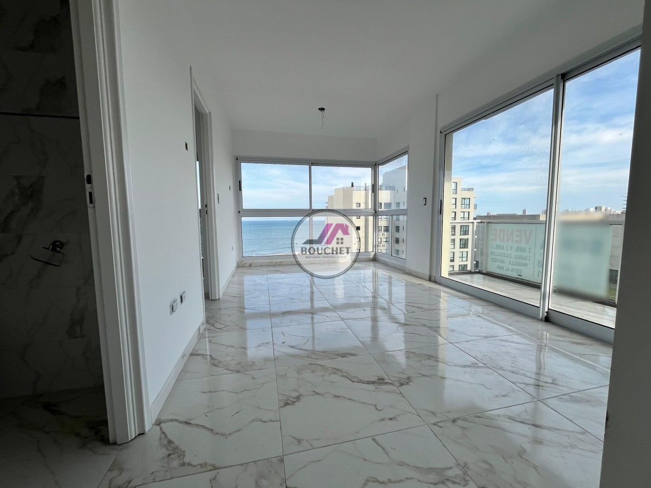 VENDO DEPARTAMENTO 2 AMBIENTES A ESTRENAR CON VISTA AL MAR