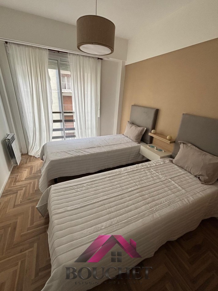 DEPARTAMENTO 3 AMBIENTES CON DEPENDENCIA FRENTE CON BALCON | LA PERLA SUR 