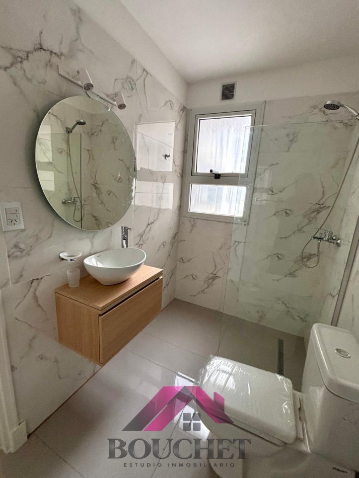 DEPARTAMENTO 3 AMBIENTES CON DEPENDENCIA FRENTE CON BALCON | LA PERLA SUR 