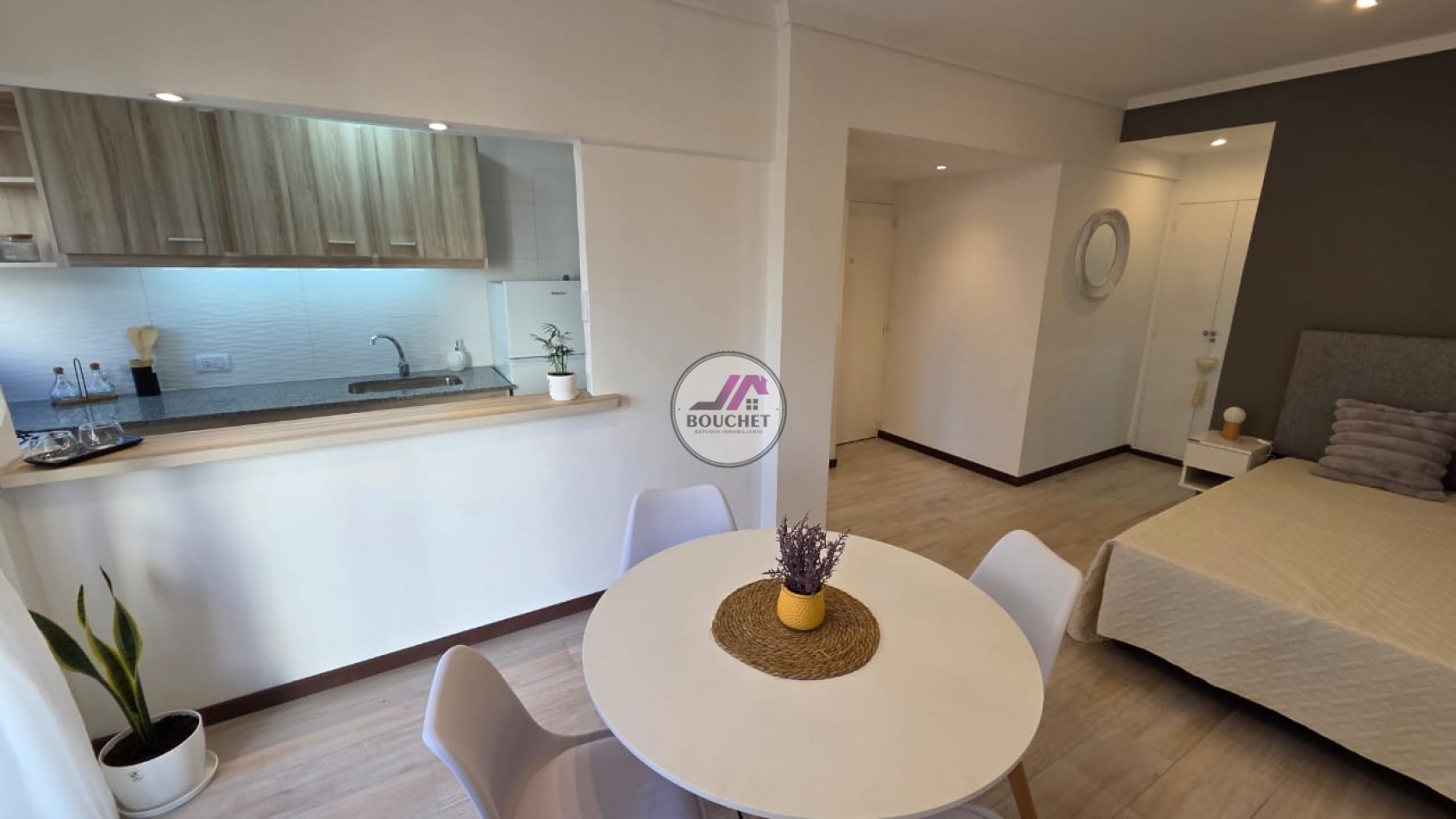 VENDO DEPARTAMENTO MONOAMBIENTE EXTERNO CON BALCON