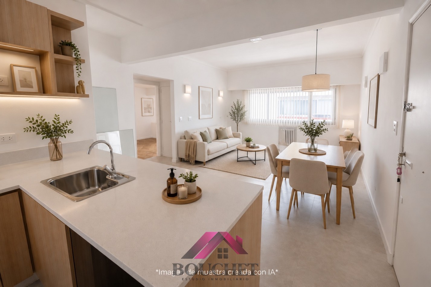 DEPARTAMENTO 3 AMBIENTES LATERAL EN VENTA | PLAZA MITRE