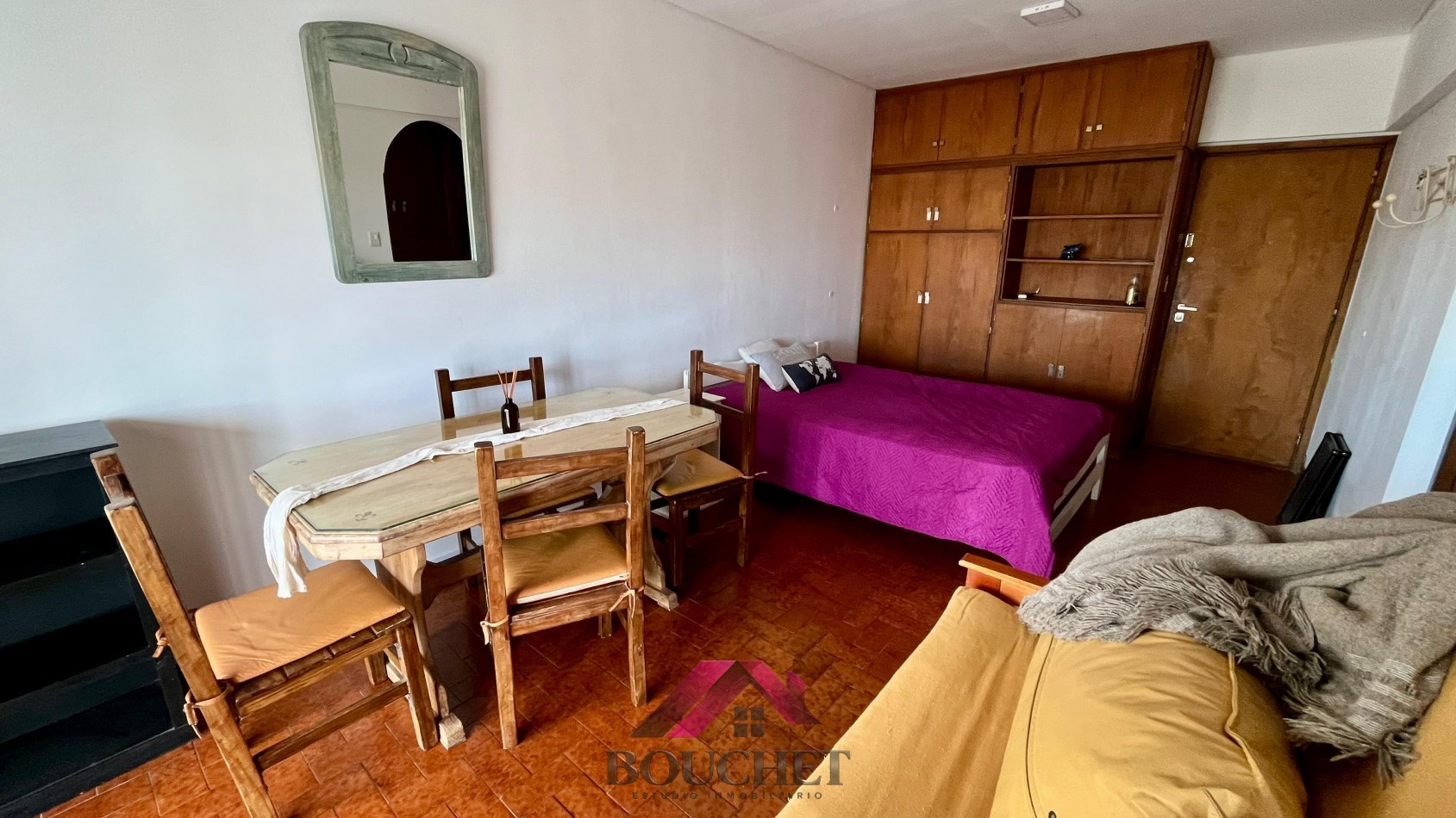 DEPARTAMENTO MONOAMBIENTE AMOBLADO EN ALQUILER | LA PERLA