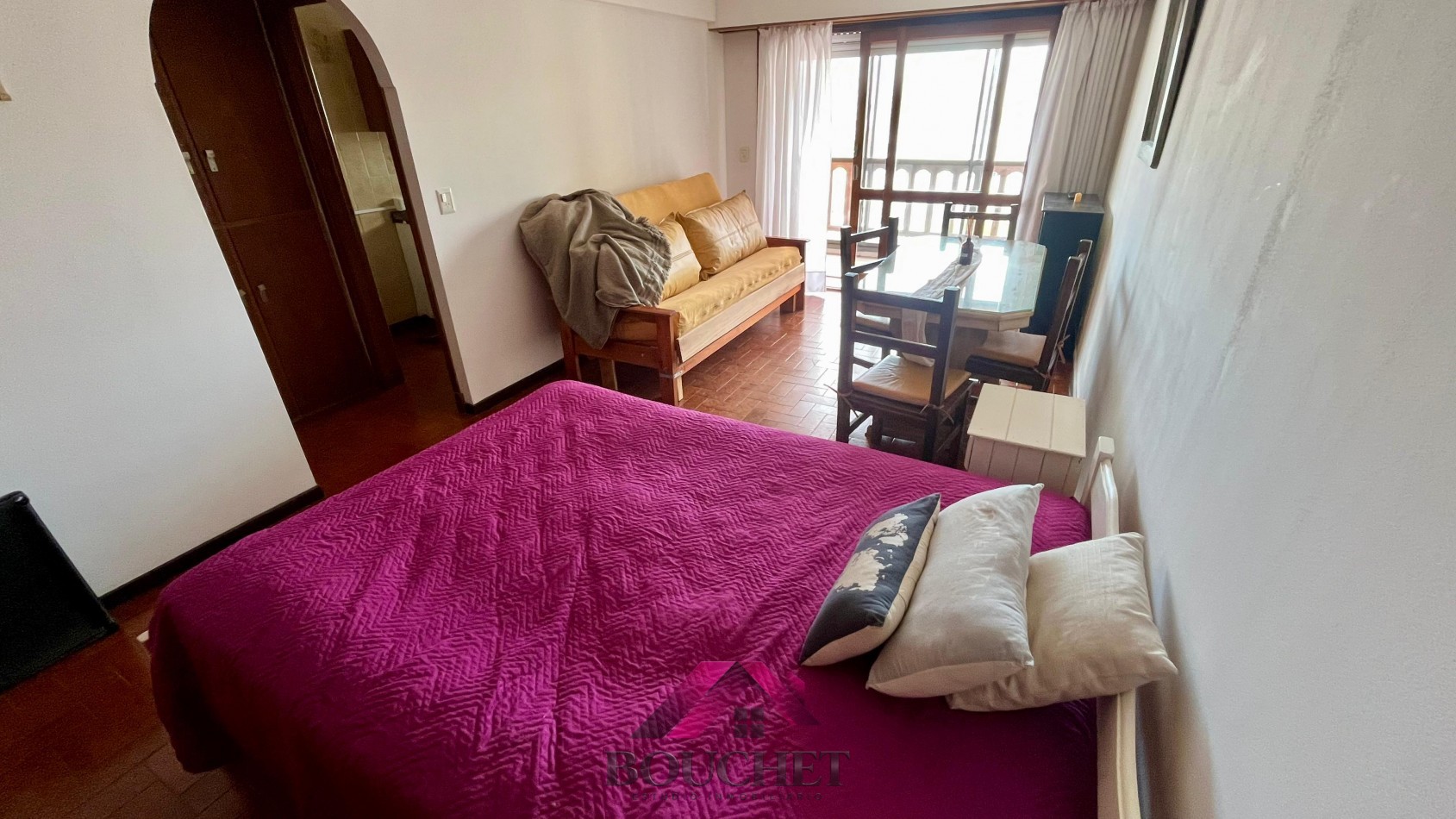 DEPARTAMENTO MONOAMBIENTE AMOBLADO EN ALQUILER | LA PERLA