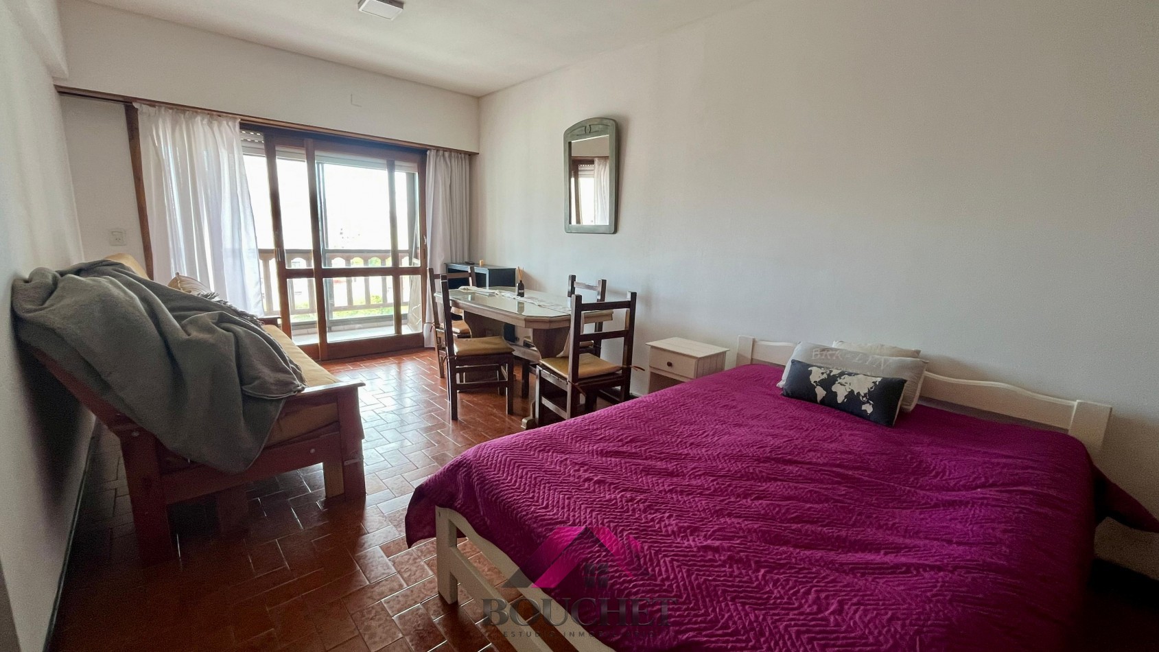 DEPARTAMENTO MONOAMBIENTE AMOBLADO EN ALQUILER | LA PERLA
