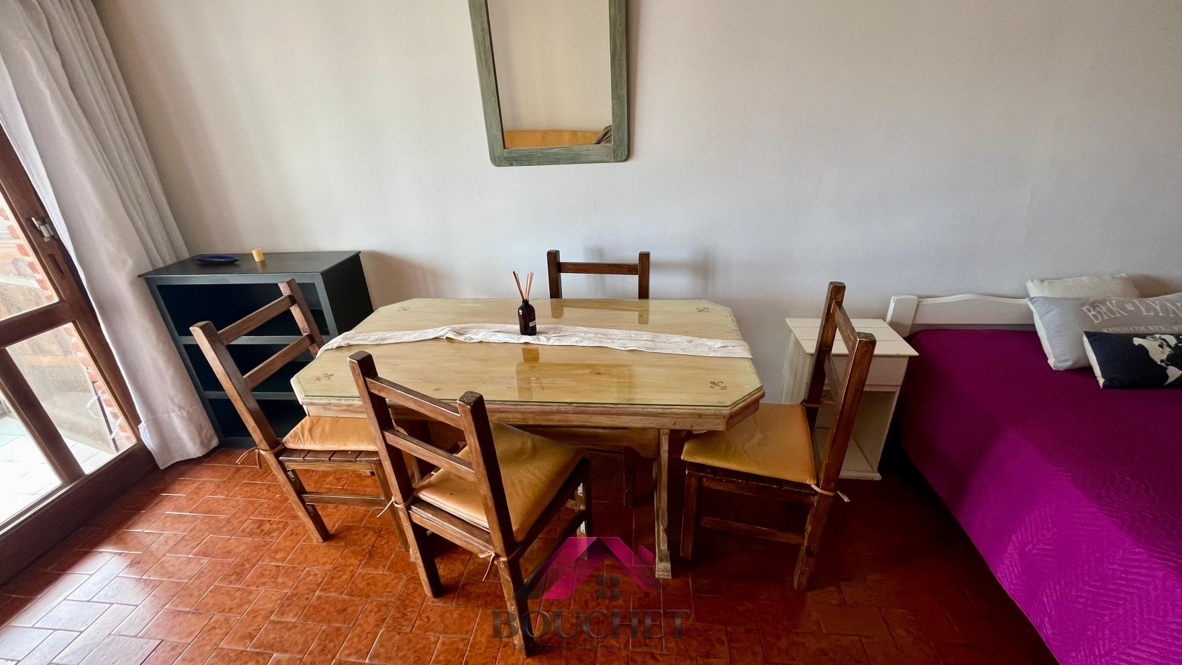 DEPARTAMENTO MONOAMBIENTE AMOBLADO EN ALQUILER | LA PERLA