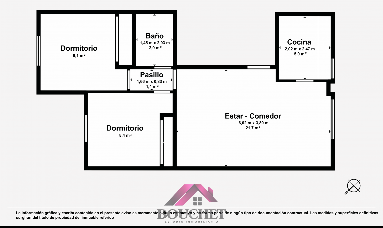DEPARTAMENTO 3 AMBIENTES CON COCHERA EN VENTA | GUEMES