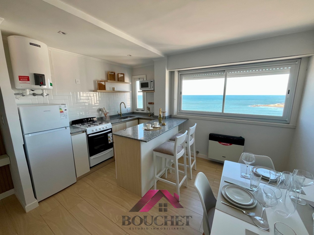 DEPARTAMENTO 3 AMBIENTES VISTA AL MAR Y COCHERA EN VENTA | PUNTA IGLESIA