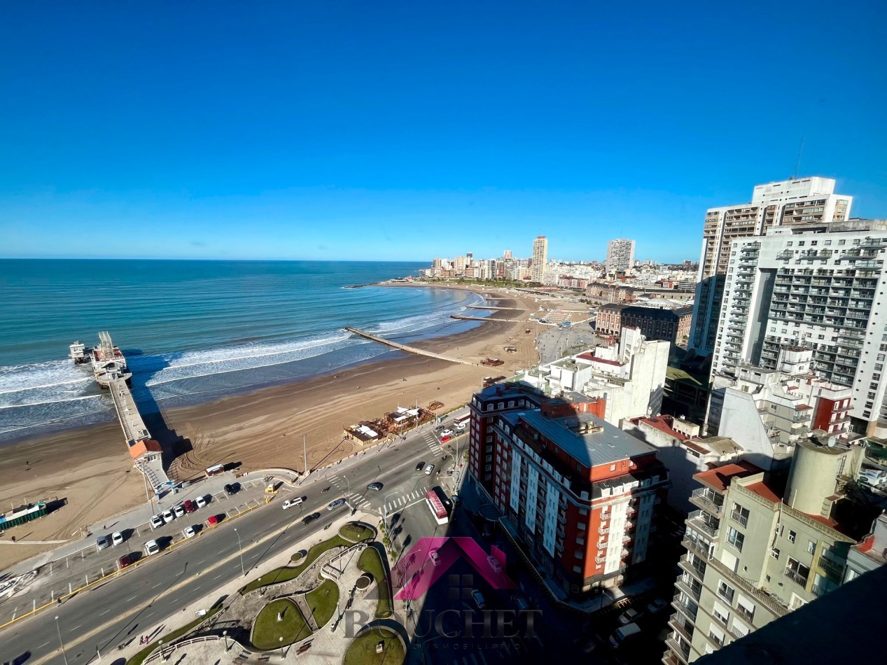 DEPARTAMENTO 3 AMBIENTES VISTA AL MAR Y COCHERA EN VENTA | PUNTA IGLESIA