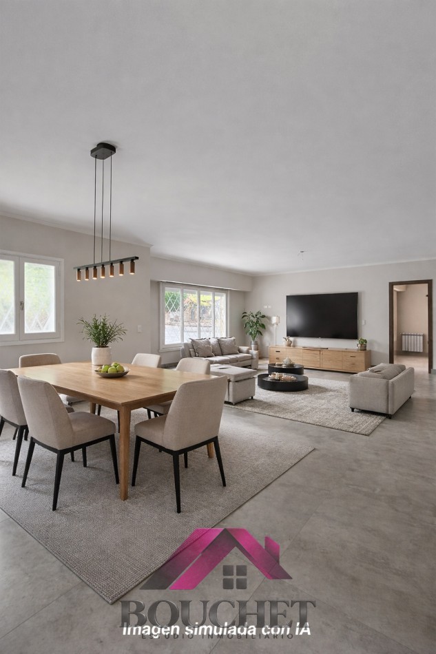 CHALET 3 AMBIENTES, DEPENDENCIA Y GARAGE QUINCHO RECICLADO EN VENTA | SAN JOSE