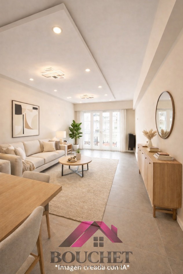 DEPARTAMENTO 3 AMBIENTES CON DEPENDENCIA Y BALCON EN VENTA | CENTRO