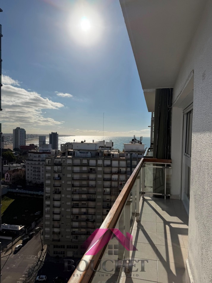 DEPARTAMENTO 2 AMBIENTES CON COCHERA Y VISTA AL MAR EN VENTA | PERLA SUR