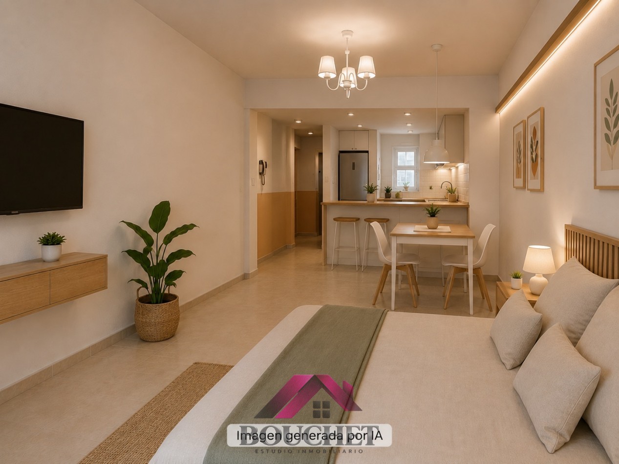 DEPARTAMENTO 1 AMBIENTE EN VENTA | PARQUE LURO 
