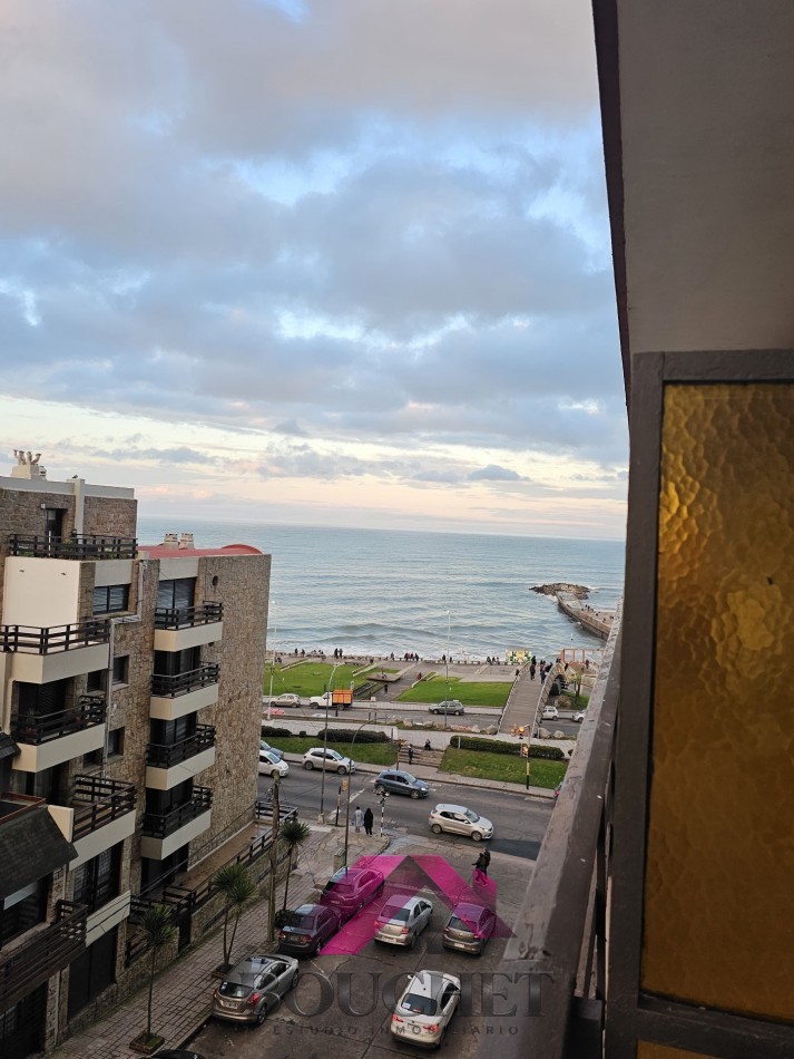 DEPARTAMENTO 2 AMBIENTES CON BALCON FRENTE AL MAR EN VENTA | PERLA SUR