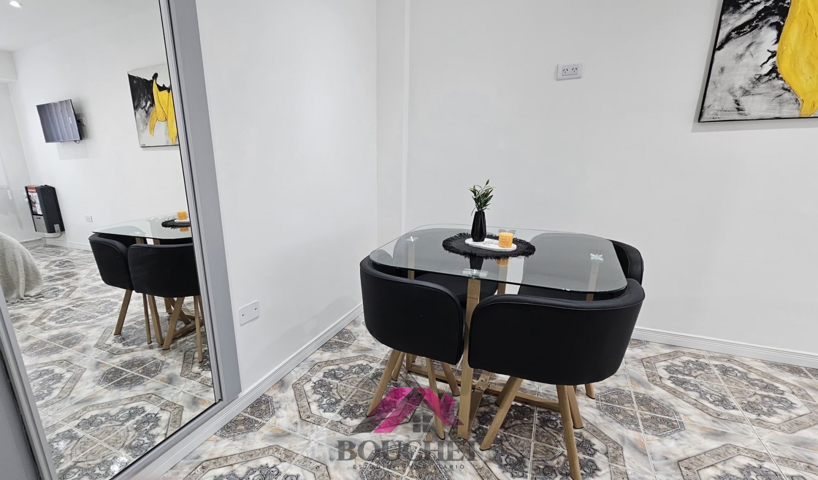 DEPARTAMENTO MONAMBIENTE DIVIDIDO CONTRAFRENTE EN VENTA | PLAZA COLON