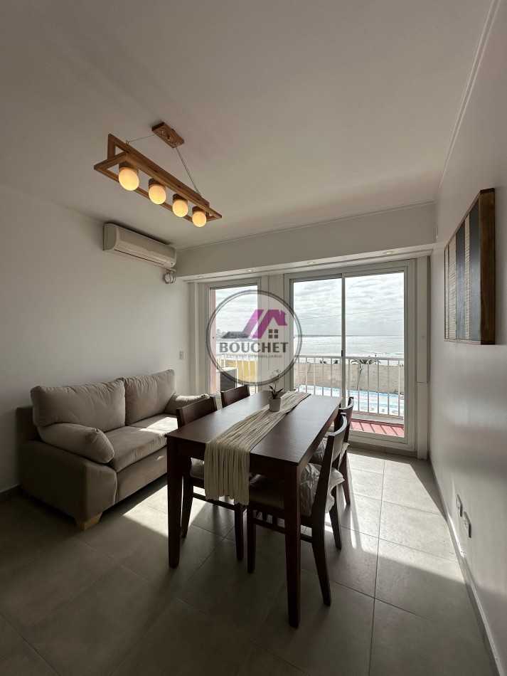 VENDO DEPARTAMENTO 3 AMBIENTES FRENTE AL MAR CON TERRAZA