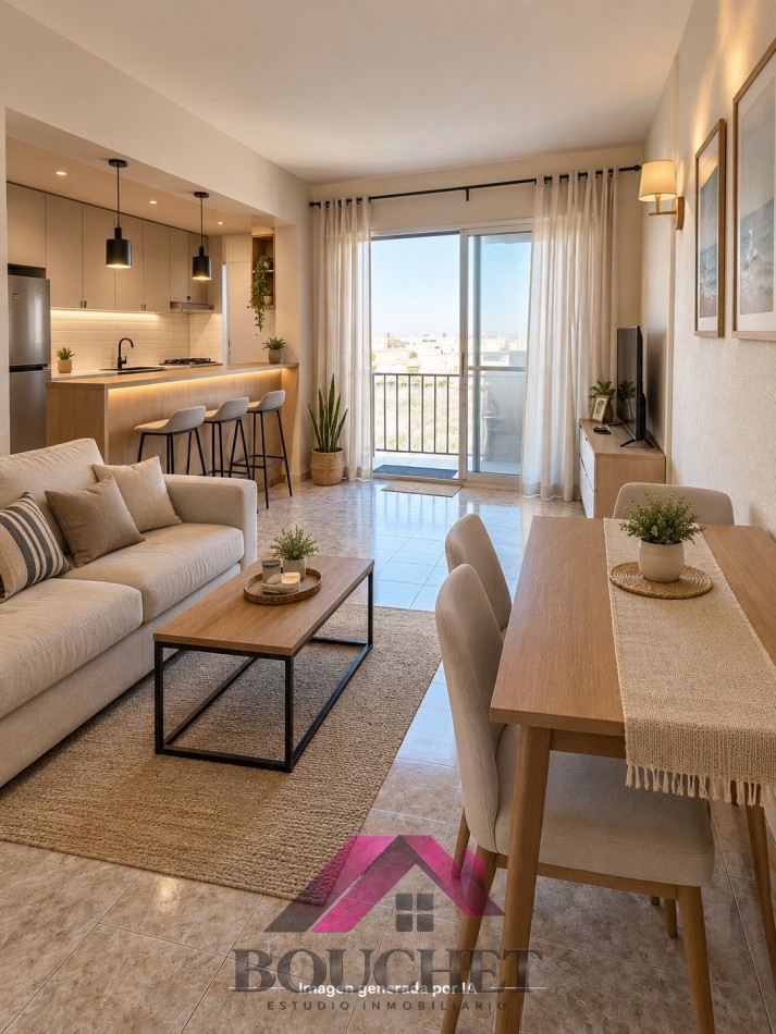 DEPARTAMENTO 2 AMBIENTES LATERAL CON BALCON EN VENTA | ZONA PASEO ALDREY 