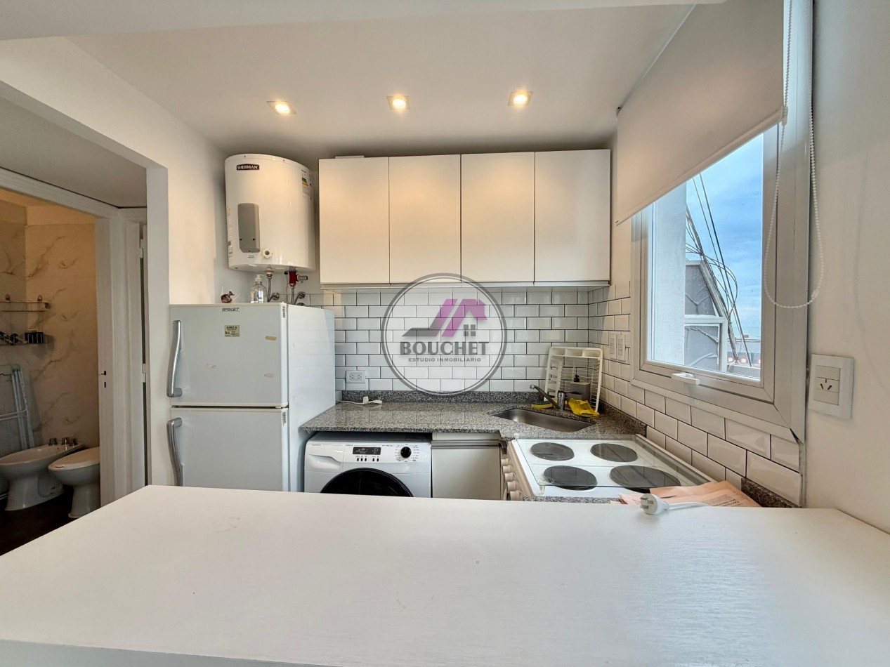 DEPARTAMENTO 2 AMBIENTES CON BALCON TERRAZA Y VISTA AL MAR EN VENTA | PLAZA COLON