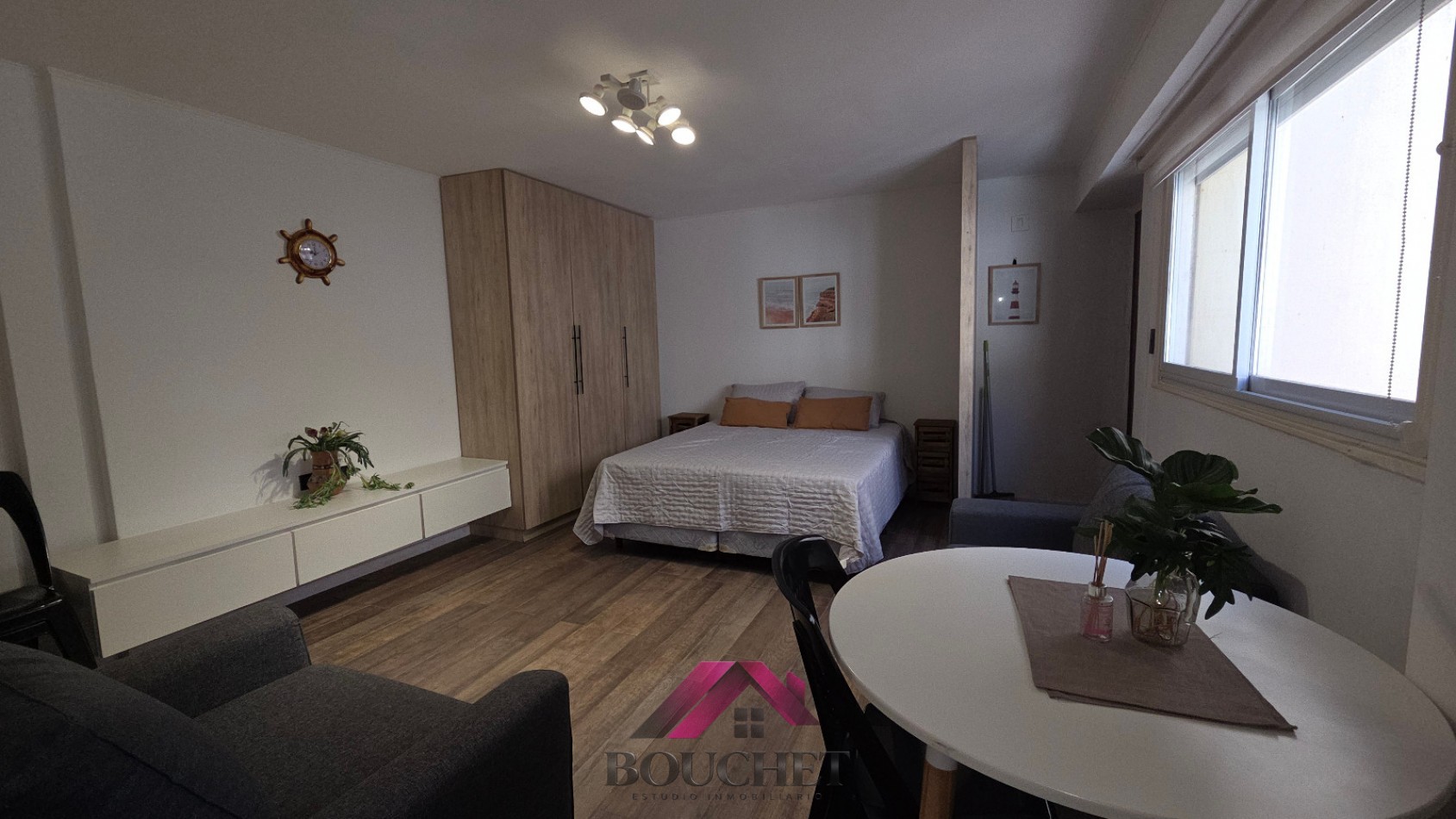 DEPARTAMENTO 1 AMBIENTE CON COCHERA FIJA | PLAZA COLON