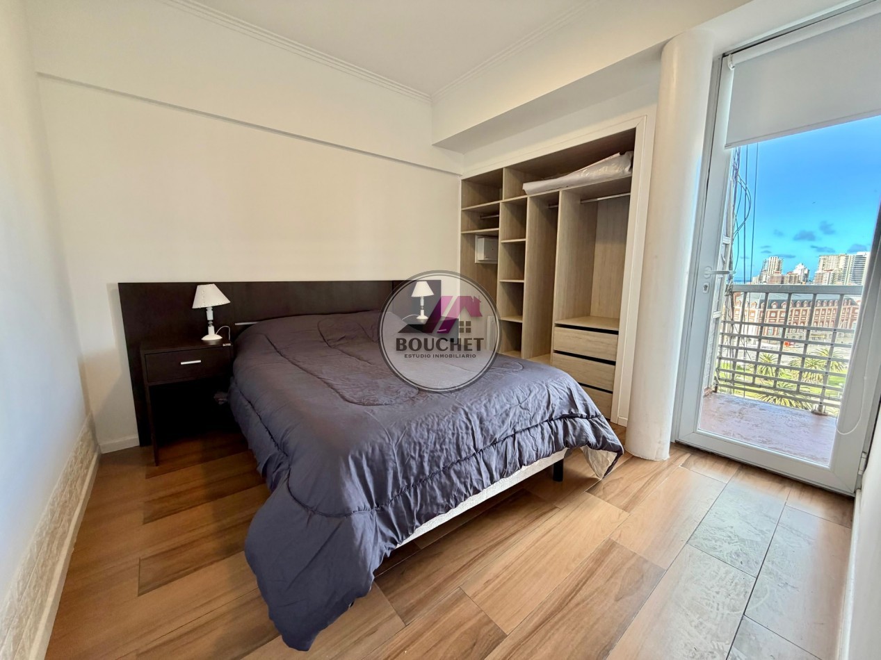 DEPARTAMENTO 2 AMBIENTES CON BALCON TERRAZA Y VISTA AL MAR EN VENTA | PLAZA COLON