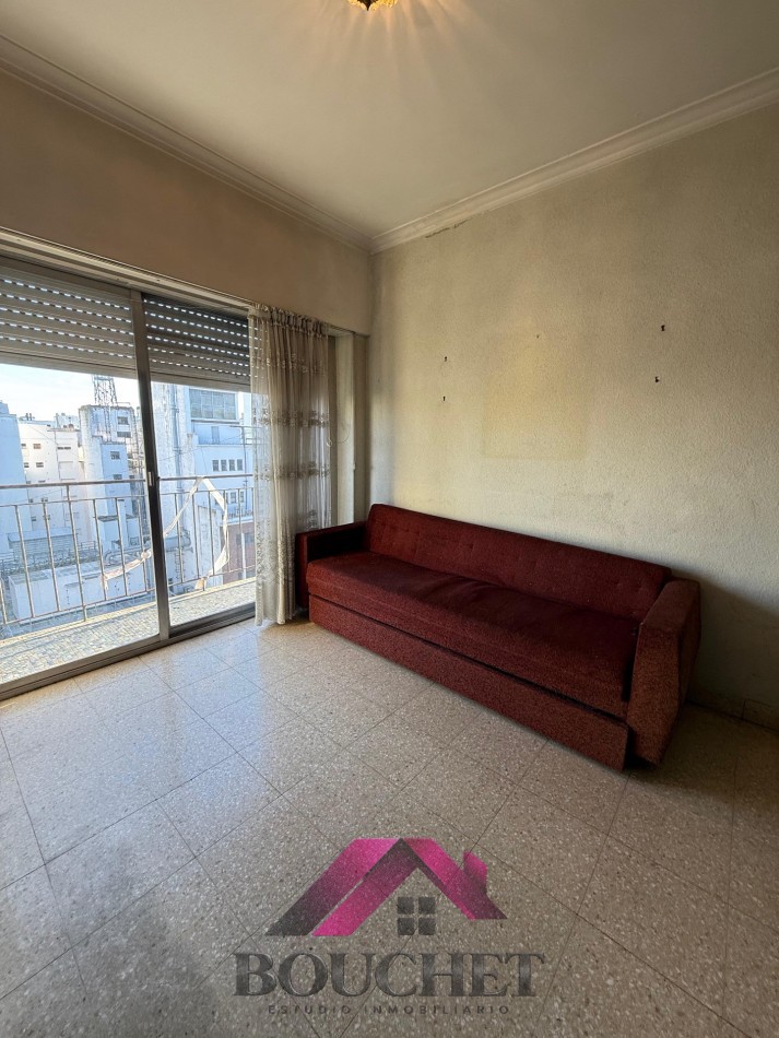 DEPARTAMENTO 1 AMBIENTE AL FRENTE CON BALCON EN VENTA | PLAZA MITRE