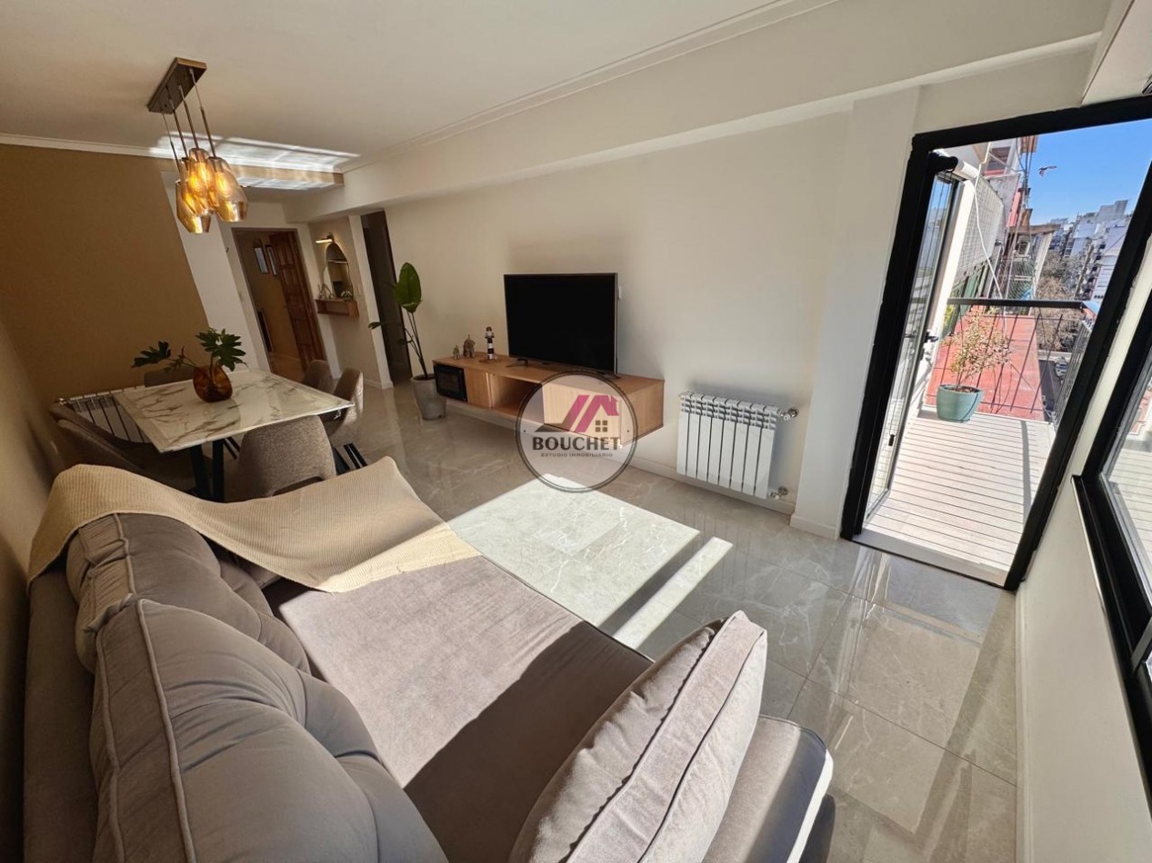 DEPARTAMENTO 3 AMBIENTES RECICLADO CON BALCON EN VENTA | PLAZA MITRE
