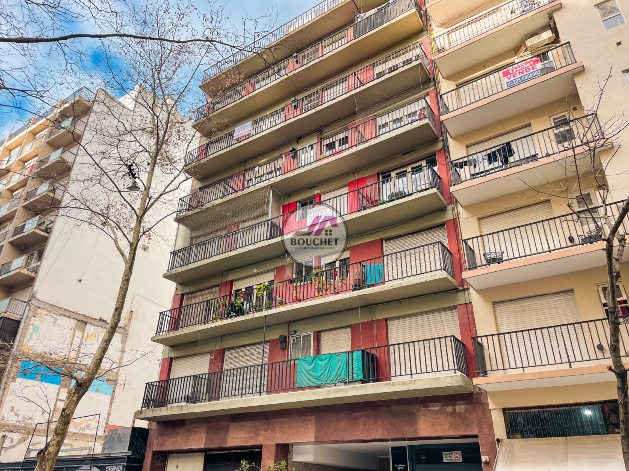 VENDO DEPARTAMENTO MONOAMBIENTE CON BALCON Y COCHERA