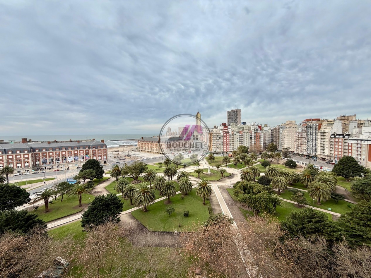 DEPARTAMENTO 2 AMBIENTES CON BALCON TERRAZA Y VISTA AL MAR EN VENTA | PLAZA COLON