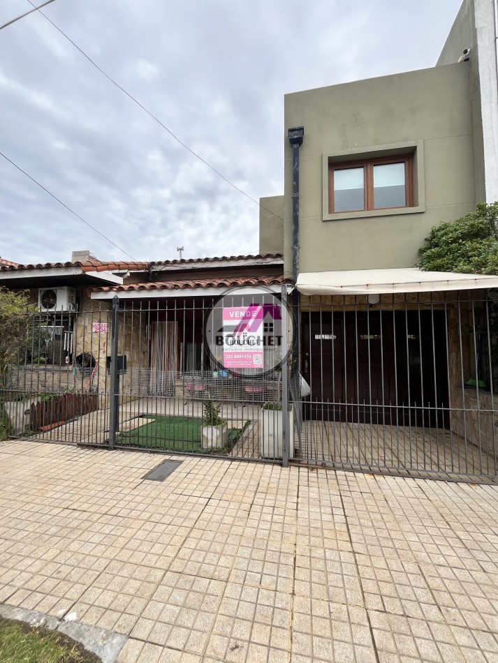 CHALET 5 AMBIENTES, GARAGE QUINCHO DOBLE Y JARDIN EN VENTA | PUNTA MOGOTES