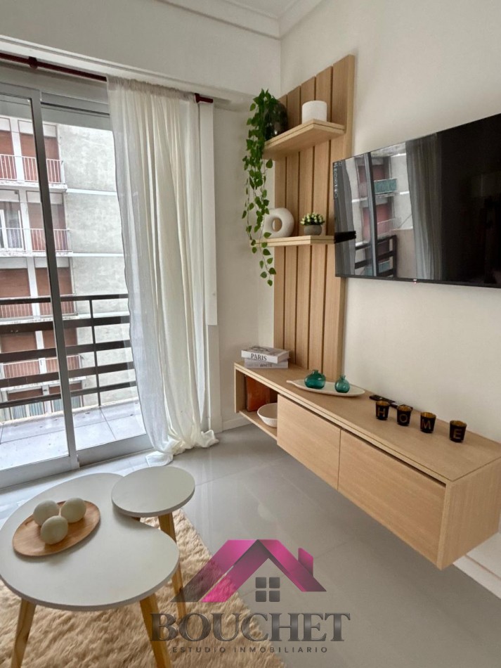 DEPARTAMENTO 3 AMBIENTES CON DEPENDENCIA FRENTE CON BALCON | LA PERLA SUR 