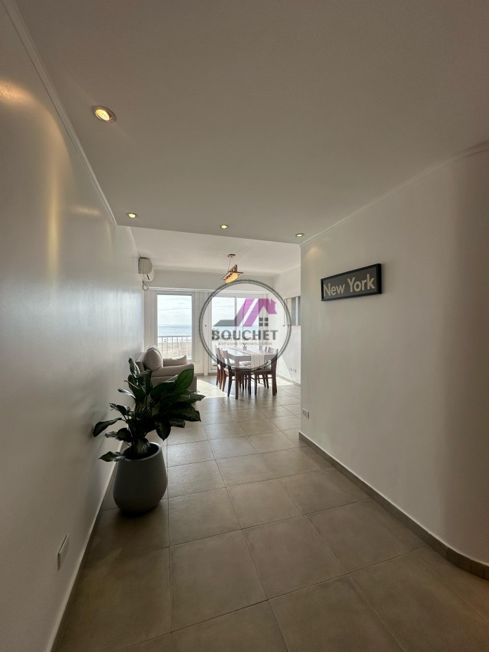 VENDO DEPARTAMENTO 3 AMBIENTES FRENTE AL MAR CON TERRAZA