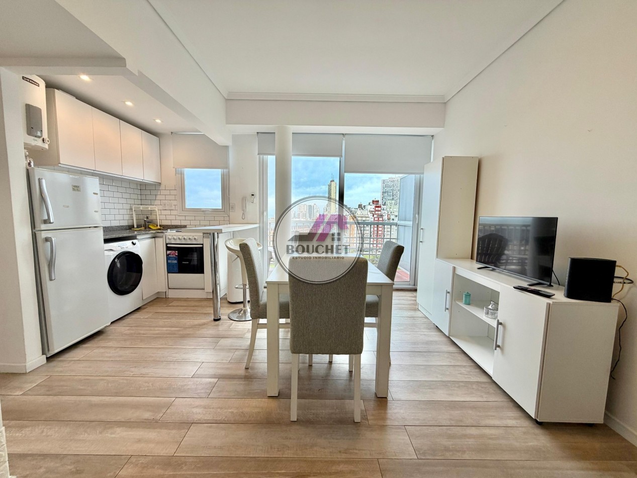 DEPARTAMENTO 2 AMBIENTES CON BALCON TERRAZA Y VISTA AL MAR EN VENTA | PLAZA COLON