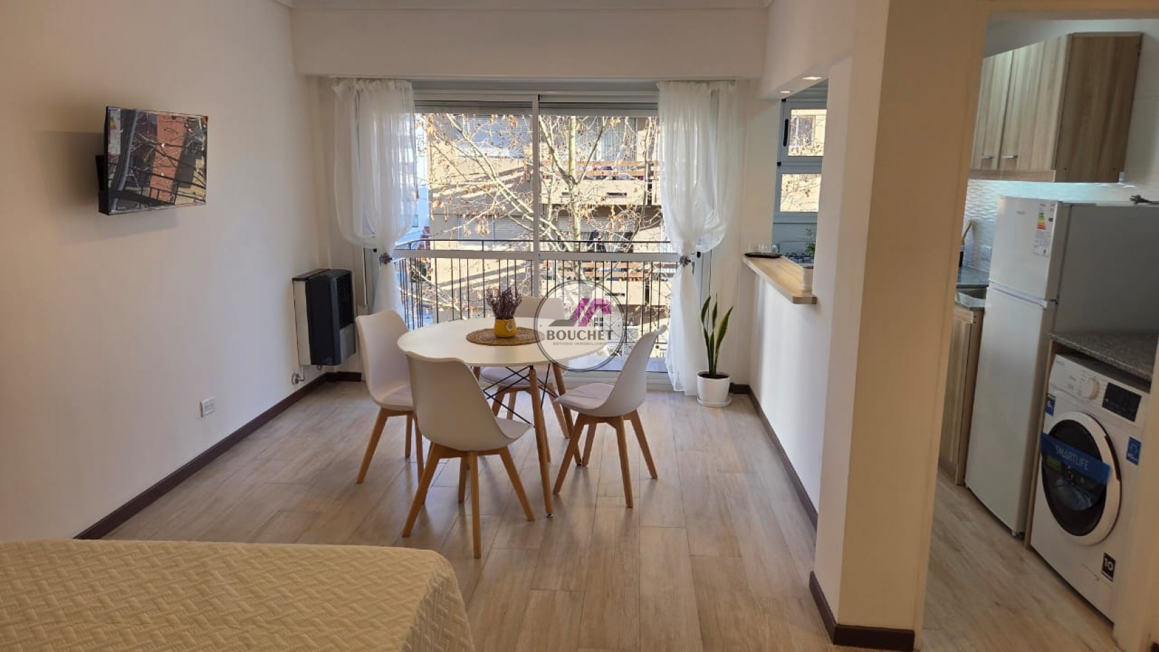 VENDO DEPARTAMENTO MONOAMBIENTE EXTERNO CON BALCON